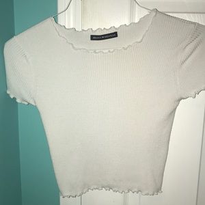 White brandy Melville top!